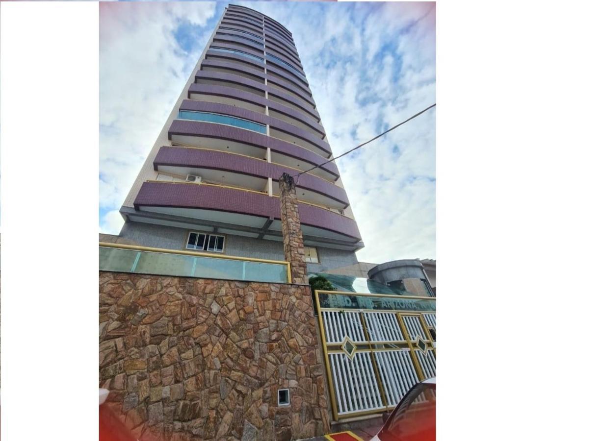 Lindo Apto 300M Praia Da Ocian E Centro - Vista Mar- Varanda Sacada - Wi-Fi 300 Mbps - Vaga De Garagem - Acomoda Ate 6 Pessoas Lejlighed Praia Grande  Eksteriør billede